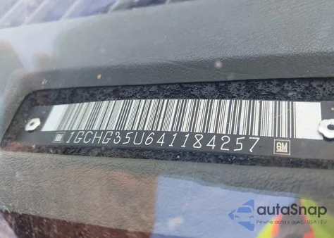 2004 Chevrolet Express from USA, damaged, VIN 1GCHG35U641184257